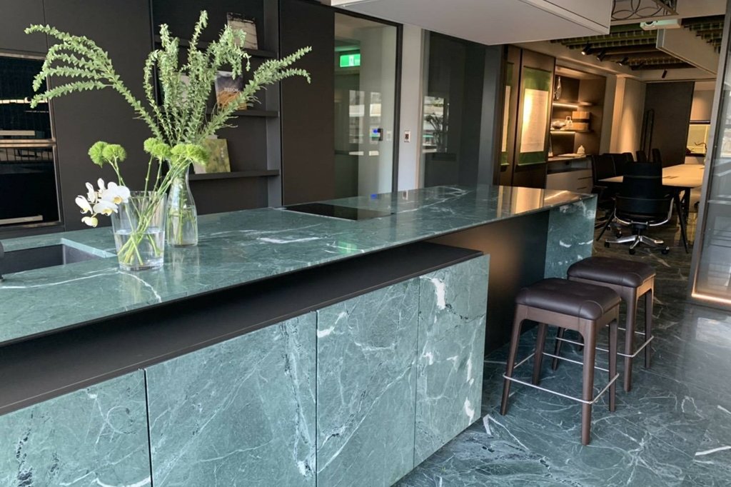Jade Marble Bar Counter